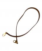 HERMESエルメス）の古着「ショルダーストラップ」｜ブラウン