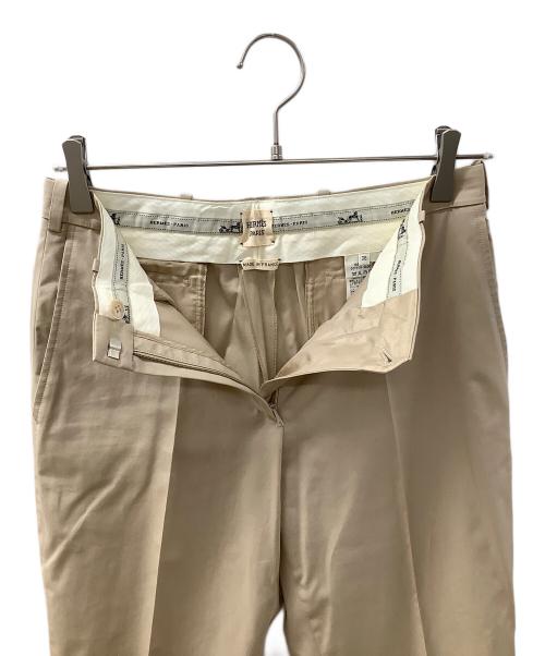 HERMES（エルメス）HERMES (エルメス) パンツ ベージュ サイズ:36の古着・服飾アイテム