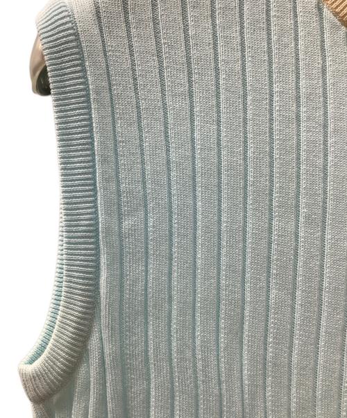 CHANEL（シャネル）CHANEL (シャネル) アンサンブルニットカーディガン スカイブルー サイズ:40の古着・服飾アイテム