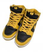 NIKE×wu-tang clanナイキ×ウータンクラン）の古着「Dunk High Retro（ダンクハイレトロ）」｜イエロー×ブラック