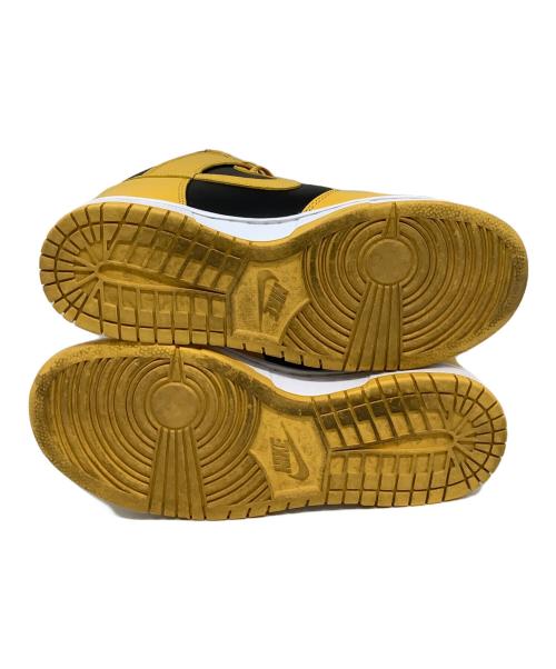 NIKE（ナイキ）NIKE (ナイキ) wu-tang clan (ウータンクラン) Dunk High Retro（ダンクハイレトロ） イエロー×ブラック サイズ:US8.5の古着・服飾アイテム