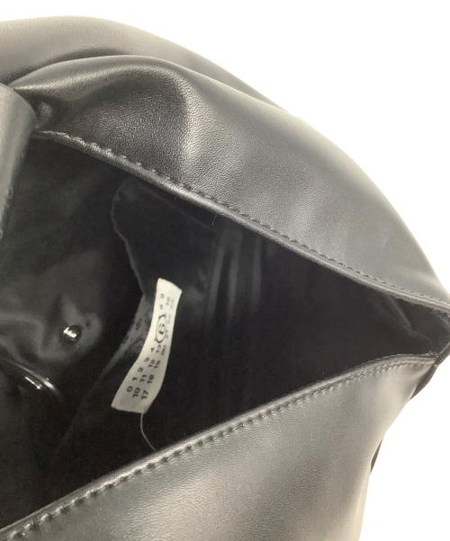 MM6 Maison Margiela（エムエムシックスメゾンマルジェラ）MM6 Maison Margiela (エムエムシックスメゾンマルジェラ) エコレザージャパニーズトート ブラックの古着・服飾アイテム