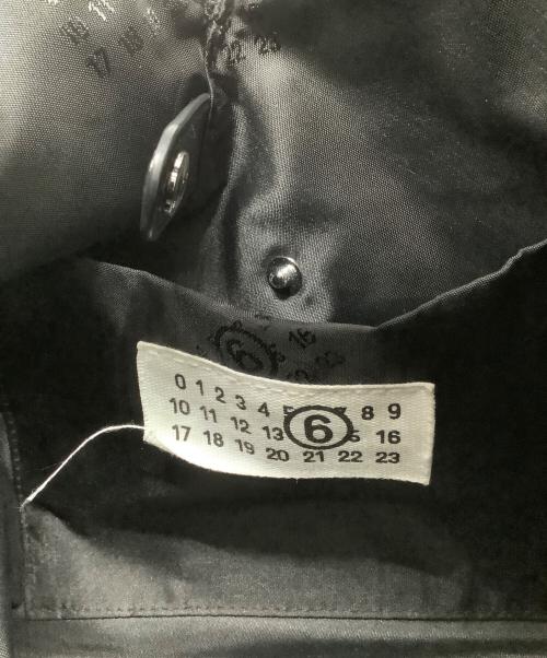 MM6 Maison Margiela（エムエムシックスメゾンマルジェラ）MM6 Maison Margiela (エムエムシックスメゾンマルジェラ) エコレザージャパニーズトート ブラックの古着・服飾アイテム