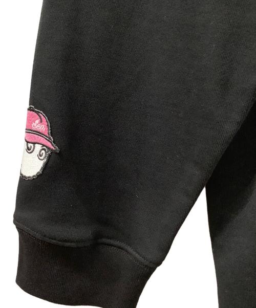 WIND AND SEA（ウィンダンシー）WIND AND SEA (ウィンダンシー) ハーフジップスウェット ブラック サイズ:Lの古着・服飾アイテム