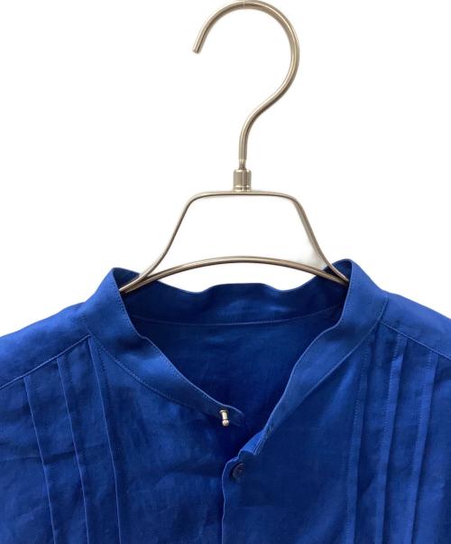 MACPHEE（マカフィー）MACPHEE (マカフィー) 長袖ワンピース ブルー サイズ:36の古着・服飾アイテム