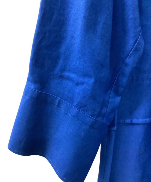 MACPHEE（マカフィー）MACPHEE (マカフィー) 長袖ワンピース ブルー サイズ:36の古着・服飾アイテム