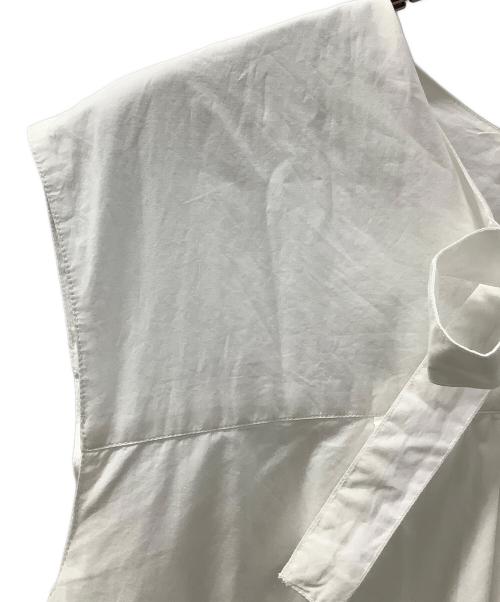 ne quittez pas（ヌキテパ）ne quittez pas (ヌキテパ) ノースリーブワンピース ホワイト サイズ:Fの古着・服飾アイテム