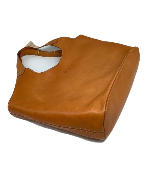 genten（ゲンテン）genten (ゲンテン) トートバッグ ブラウンの古着・服飾アイテム