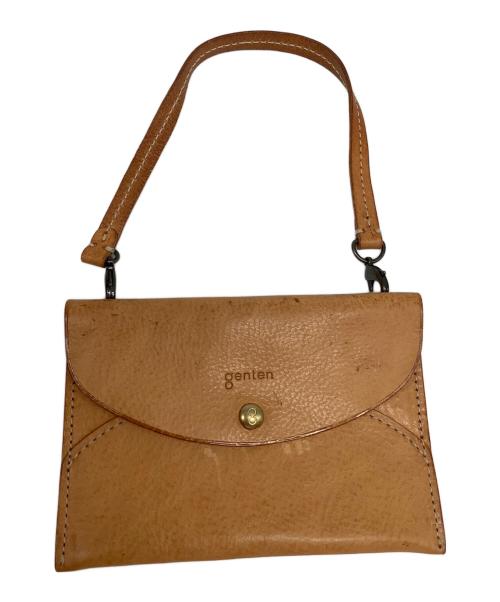 genten（ゲンテン）genten (ゲンテン) トートバッグ ブラウンの古着・服飾アイテム