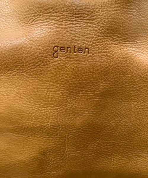 genten（ゲンテン）genten (ゲンテン) トートバッグ ブラウンの古着・服飾アイテム