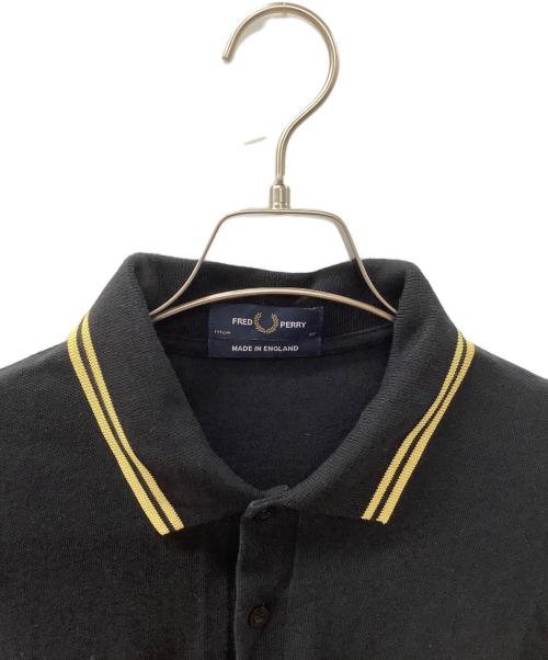 FRED PERRY（フレッドペリー）FRED PERRY (フレッドペリー) ポロシャツ ブラック サイズ:44の古着・服飾アイテム