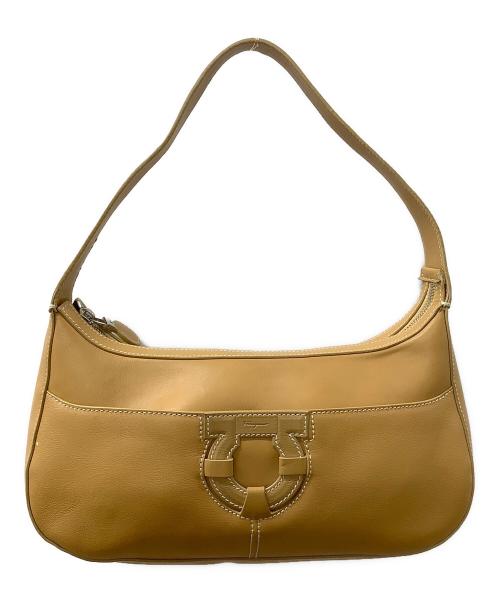 Ferragamo（フェラガモ）Ferragamo (フェラガモ) ハンドバッグ ベージュの古着・服飾アイテム