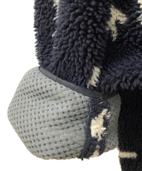 KEBOZ（ケボズ）KEBOZ (ケボズ) フリースジャケット ネイビー サイズ:Lの古着・服飾アイテム