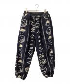 KEBOZケボズ）の古着「ボアパンツ」｜ネイビー