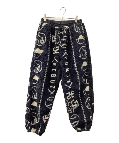 KEBOZ（ケボズ）KEBOZ (ケボズ) ボアパンツ ネイビー サイズ:Lの古着・服飾アイテム