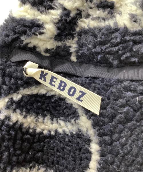 KEBOZ（ケボズ）KEBOZ (ケボズ) ボアパンツ ネイビー サイズ:Lの古着・服飾アイテム