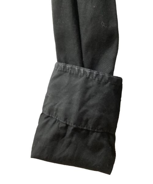 BLACK COMME des GARCONS（ブラックコムデギャルソン）BLACK COMME des GARCONS (ブラックコムデギャルソン) フーデットシャツ ブラック サイズ:Lの古着・服飾アイテム