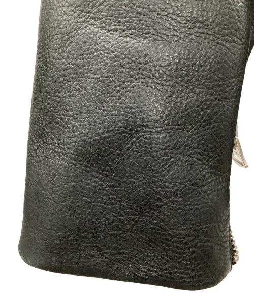 Acne studios（アクネ ストゥディオス）Acne studios (アクネ ストゥディオス) レザーライダースジャケット ブラック サイズ:50の古着・服飾アイテム