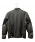 Acne studios (アクネ ストゥディオス) レザーライダースジャケット ブラック サイズ:50：40000円