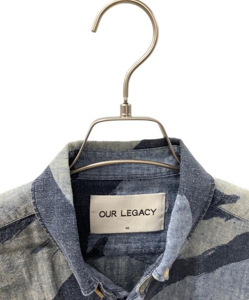 OUR LEGACY（アワーレガシー）OUR LEGACY (アワーレガシー) デニムシャツ インディゴ サイズ:46の古着・服飾アイテム