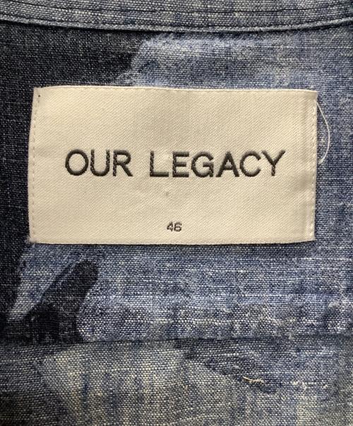 OUR LEGACY（アワーレガシー）OUR LEGACY (アワーレガシー) デニムシャツ インディゴ サイズ:46の古着・服飾アイテム