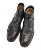 LOUIS VUITTONルイ ヴィトン）の古着「チャッカーブーツ」｜ブラック