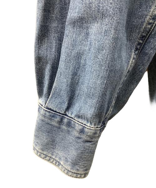 VERSACE（ヴェルサーチェ）VERSACE (ヴェルサーチェ) デニムシャツ インディゴ サイズ:Sの古着・服飾アイテム