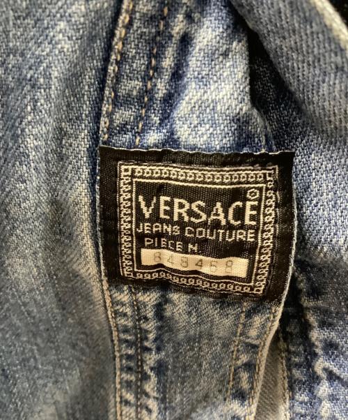 VERSACE（ヴェルサーチェ）VERSACE (ヴェルサーチェ) デニムシャツ インディゴ サイズ:Sの古着・服飾アイテム