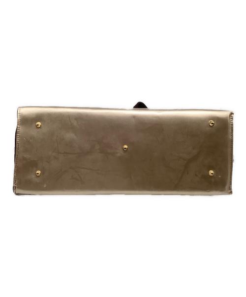 FEILER（フェイラー）FEILER (フェイラー) トートバッグ ブラウン×ベージュの古着・服飾アイテム