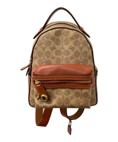 COACH（コーチ）COACH (コーチ) リュック ブラウンの古着・服飾アイテム
