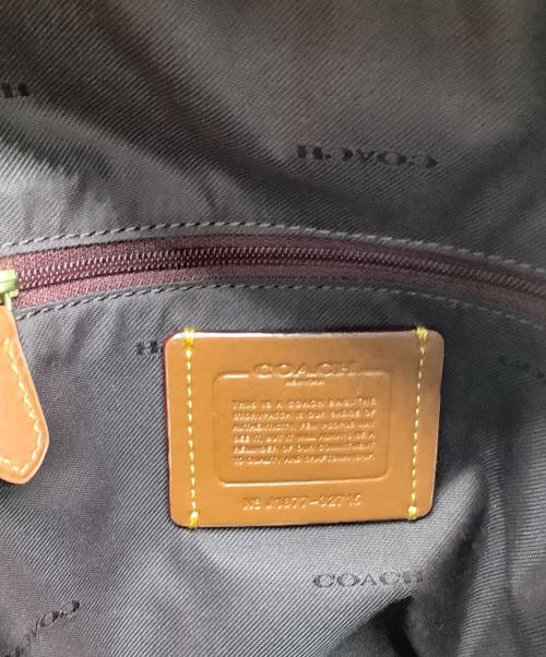COACH（コーチ）COACH (コーチ) リュック ブラウンの古着・服飾アイテム