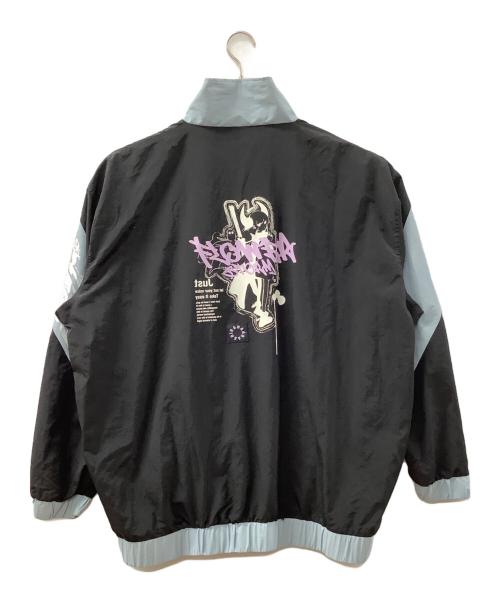 EVE under blue（イブアンダーブルー）EVE under blue (イブアンダーブルー) ナイロンジャケット ブラック サイズ:Lの古着・服飾アイテム