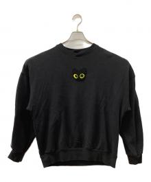 EVE under blue（イブアンダーブルー）の古着「スウェット」｜ブラック