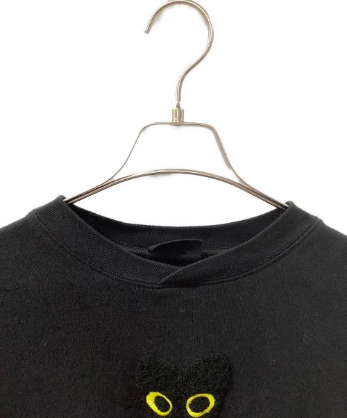 EVE under blue（イブアンダーブルー）EVE under blue (イブアンダーブルー) スウェット ブラック サイズ:Lの古着・服飾アイテム