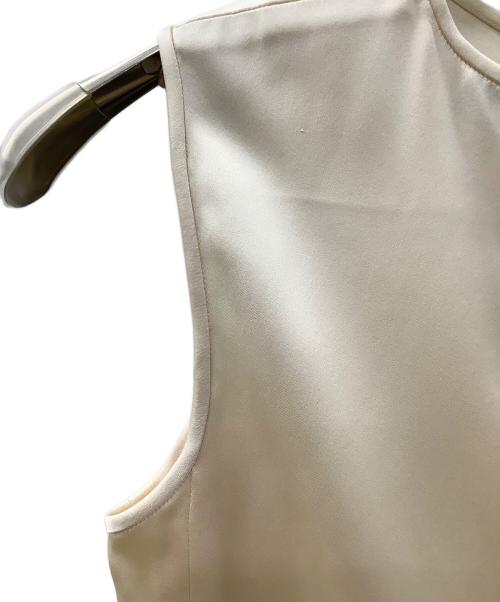 CHANEL（シャネル）CHANEL (シャネル) ノースリーブカットソー ベージュ サイズ:38の古着・服飾アイテム