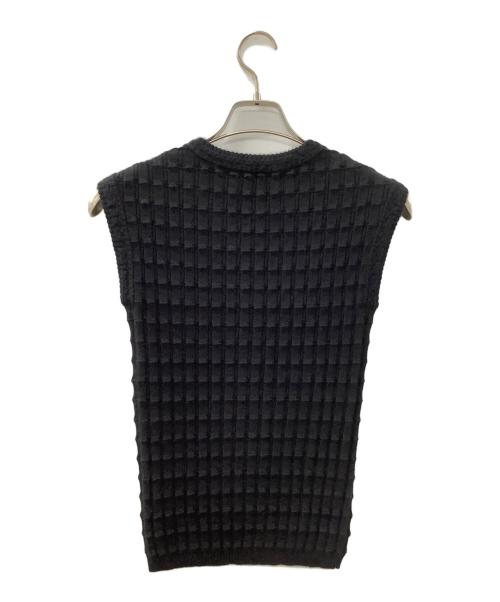 CHANEL（シャネル）CHANEL (シャネル) ノースリーブニット ブラック サイズ:34の古着・服飾アイテム