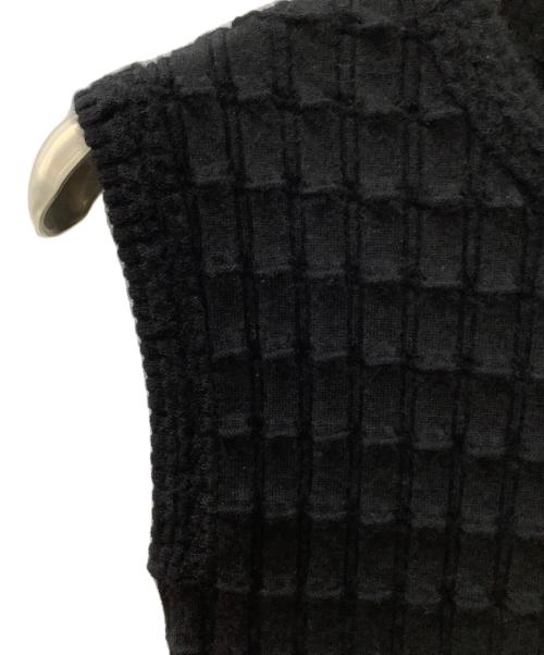 CHANEL（シャネル）CHANEL (シャネル) ノースリーブニット ブラック サイズ:34の古着・服飾アイテム