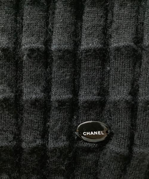 CHANEL（シャネル）CHANEL (シャネル) ノースリーブニット ブラック サイズ:34の古着・服飾アイテム