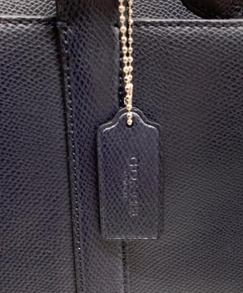 COACH（コーチ）COACH (コーチ) ブリーフケース ネイビーの古着・服飾アイテム