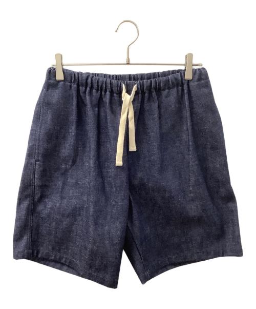 kenneth field（ケネスフィールド）kenneth field (ケネスフィールド) デニムハーフパンツ インディゴ サイズ:S 未使用品の古着・服飾アイテム