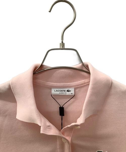 LACOSTE（ラコステ）LACOSTE (ラコステ) ポロシャツ ピンク サイズ:36の古着・服飾アイテム