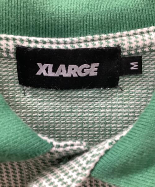 X-LARGE（エクストララージ）X-LARGE (エクストララージ) ポロシャツ グリーン サイズ:Mの古着・服飾アイテム