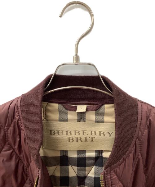 BURBERRY BRIT（バーバリーブリット）BURBERRY BRIT (バーバリーブリット) キルティングジャケット ボルドー サイズ:Sの古着・服飾アイテム