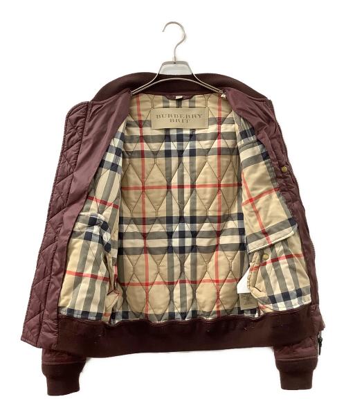 BURBERRY BRIT（バーバリーブリット）BURBERRY BRIT (バーバリーブリット) キルティングジャケット ボルドー サイズ:Sの古着・服飾アイテム
