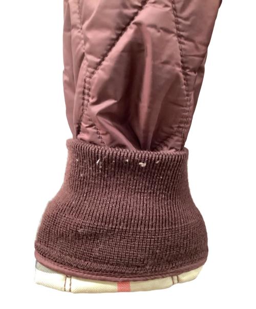 BURBERRY BRIT（バーバリーブリット）BURBERRY BRIT (バーバリーブリット) キルティングジャケット ボルドー サイズ:Sの古着・服飾アイテム