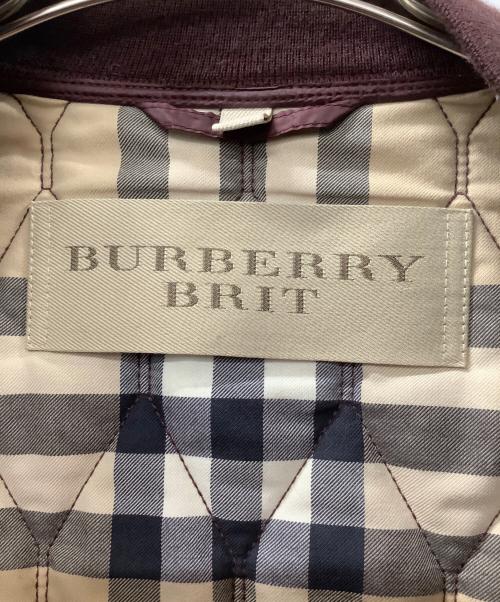 BURBERRY BRIT（バーバリーブリット）BURBERRY BRIT (バーバリーブリット) キルティングジャケット ボルドー サイズ:Sの古着・服飾アイテム