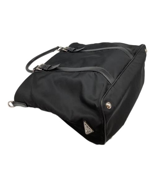 PRADA（プラダ）PRADA (プラダ) 2WAYバッグ ブラックの古着・服飾アイテム