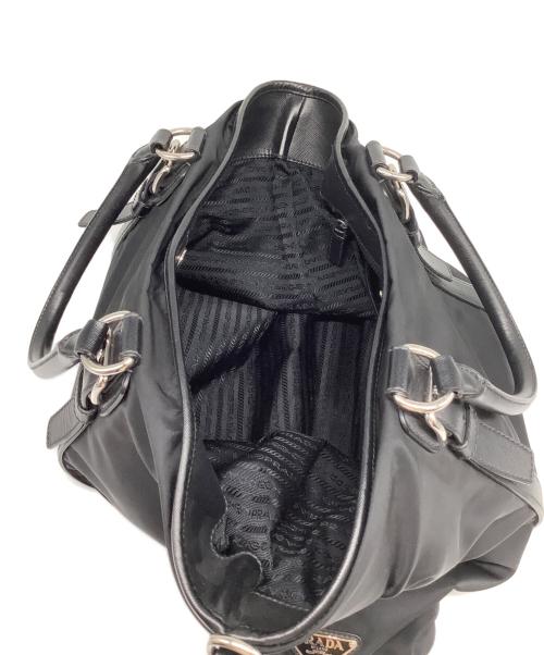 PRADA（プラダ）PRADA (プラダ) 2WAYバッグ ブラックの古着・服飾アイテム