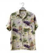 Sun Surfサンサーフ）の古着「MONKEY THE CARP RIDER」｜ベージュ