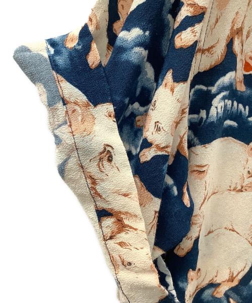 STUDIO D'ARTISAN（ステュディオダルチザン）STUDIO D'ARTISAN (ステュディオダルチザン) アロハシャツ ブルー サイズ:Sの古着・服飾アイテム